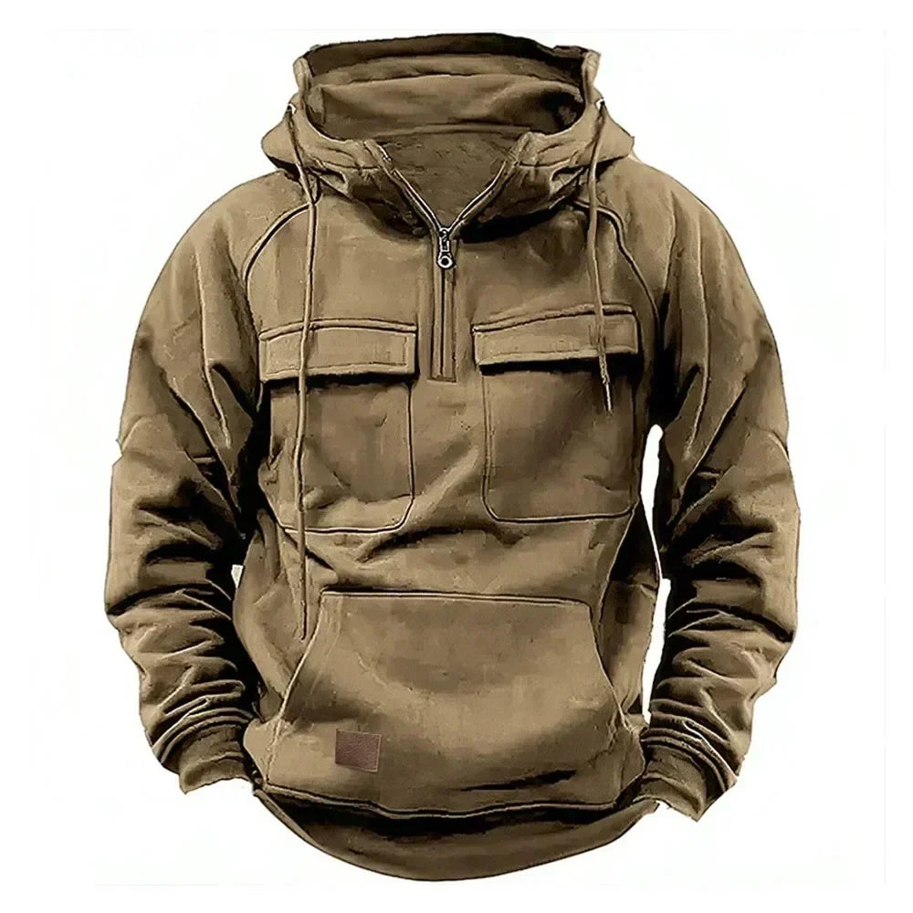 Kaiser | Cálida sudadera con media cremallera