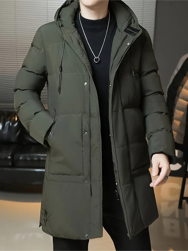 Cálida chaqueta polar de invierno para hombre | Perfecta para actividades al aire libre