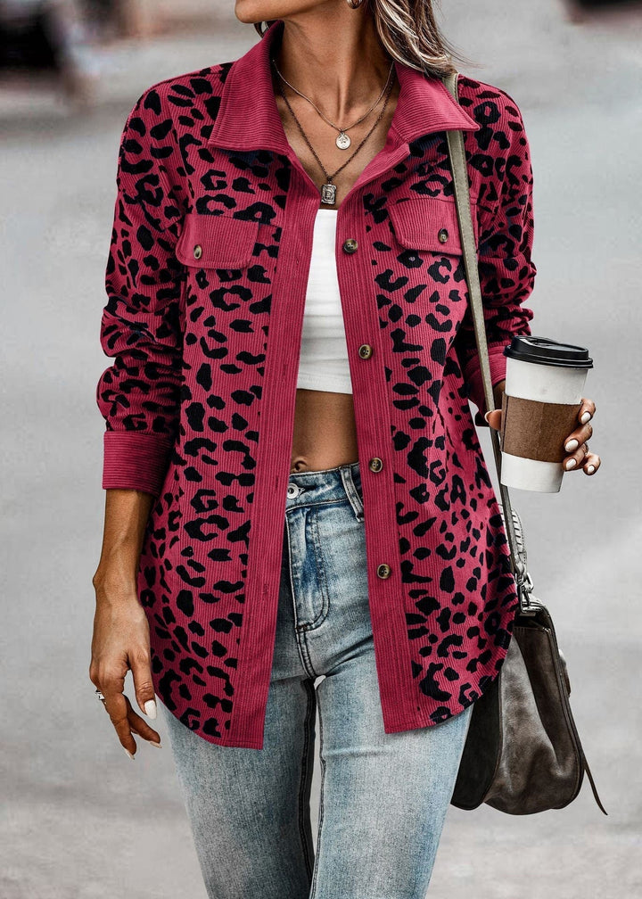 Krystal | chaqueta de leopardo para mujer