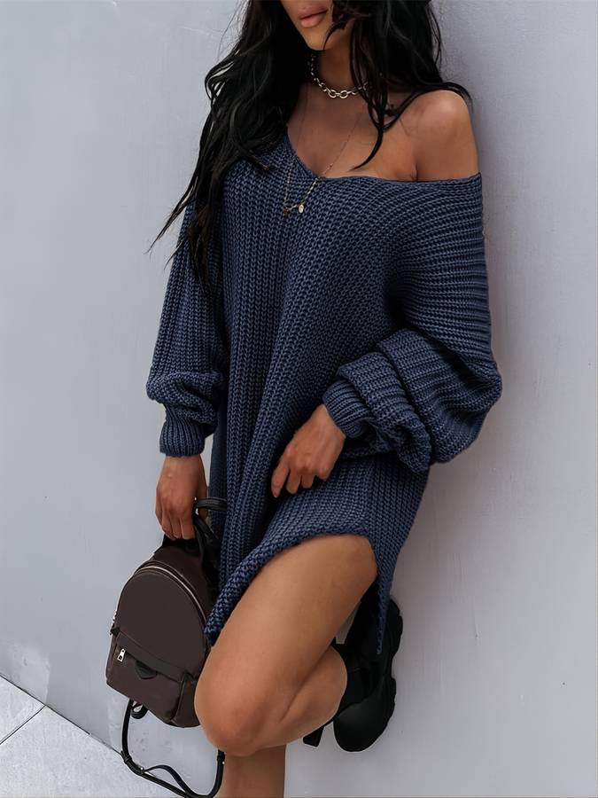 Luna | Jersey Midi Oversized para mujer