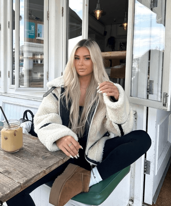 Chaqueta polar cálida