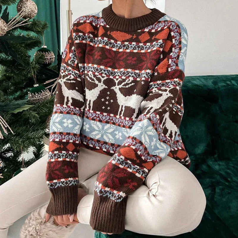 Ela | jersey de mujer super calentito con look navideño