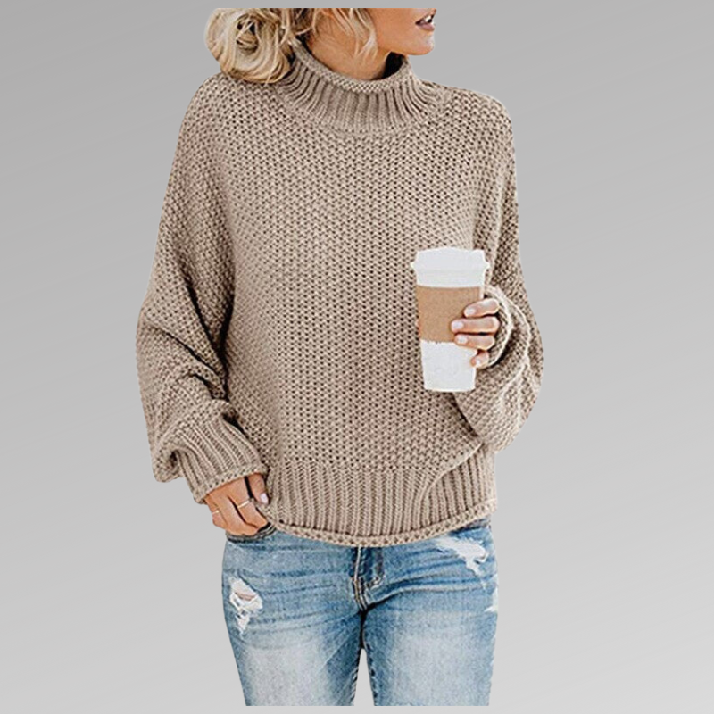 Elegancia y calidez: un elegante jersey de punto para los días más acogedores