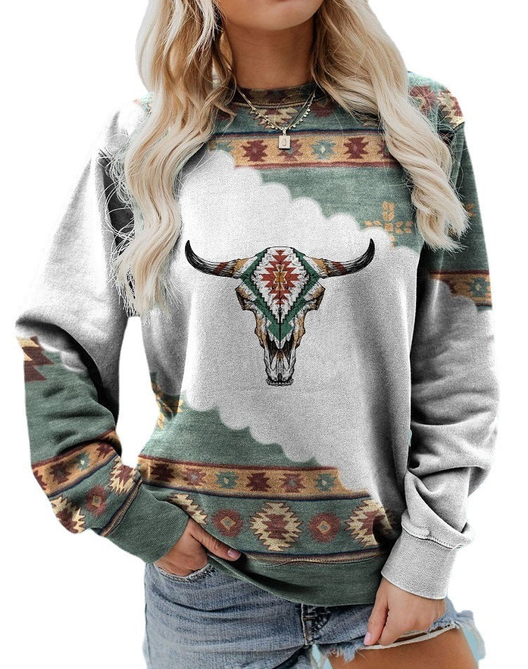 Acento de estilo: jersey con un original estampado para apariencias atrevidas