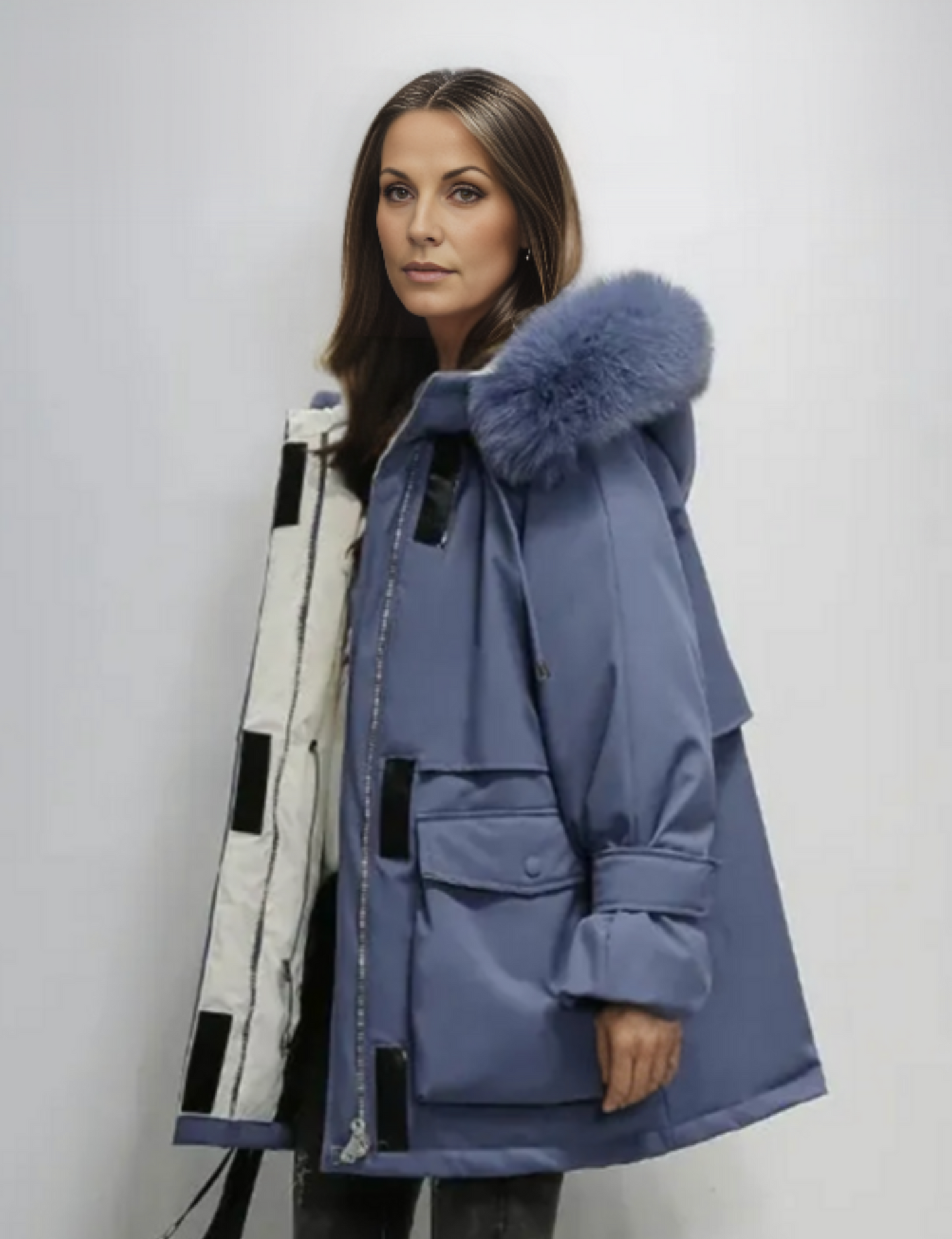 Chaqueta de piel chic para mujer | Ideal para el invierno