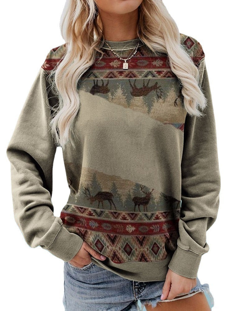 Acento de estilo: jersey con un original estampado para apariencias atrevidas