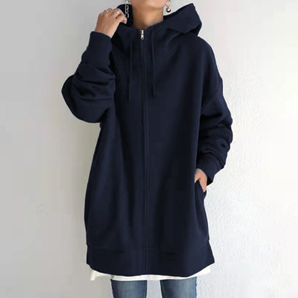 Sudadera con capucha y cremallera Alexia, Otoño/Invierno, Mujer