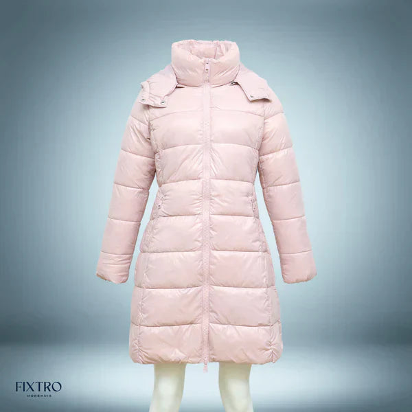 Elegante y cálida parka de plumón