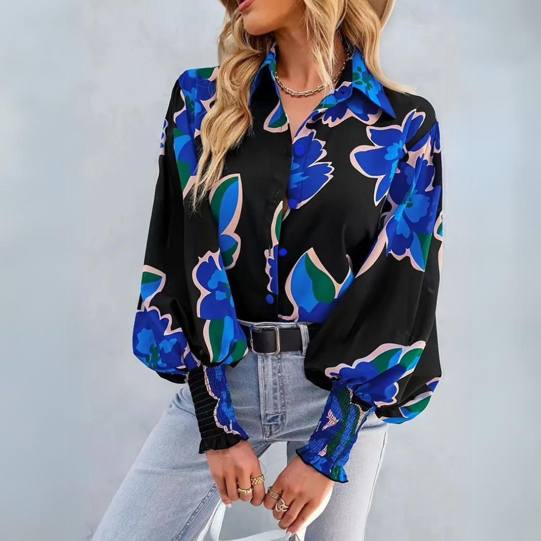 Miriam | Elegante blusa floral para mujer