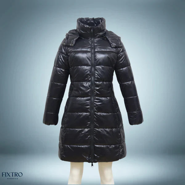 Elegante y cálida parka de plumón