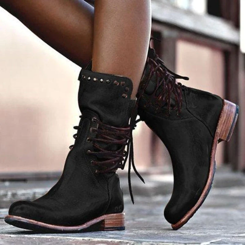 Quintin Boots | Elegantes zapatos de piel con cordones