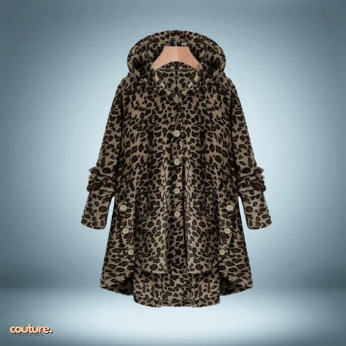 Chaqueta Teddy | con botones y capucha