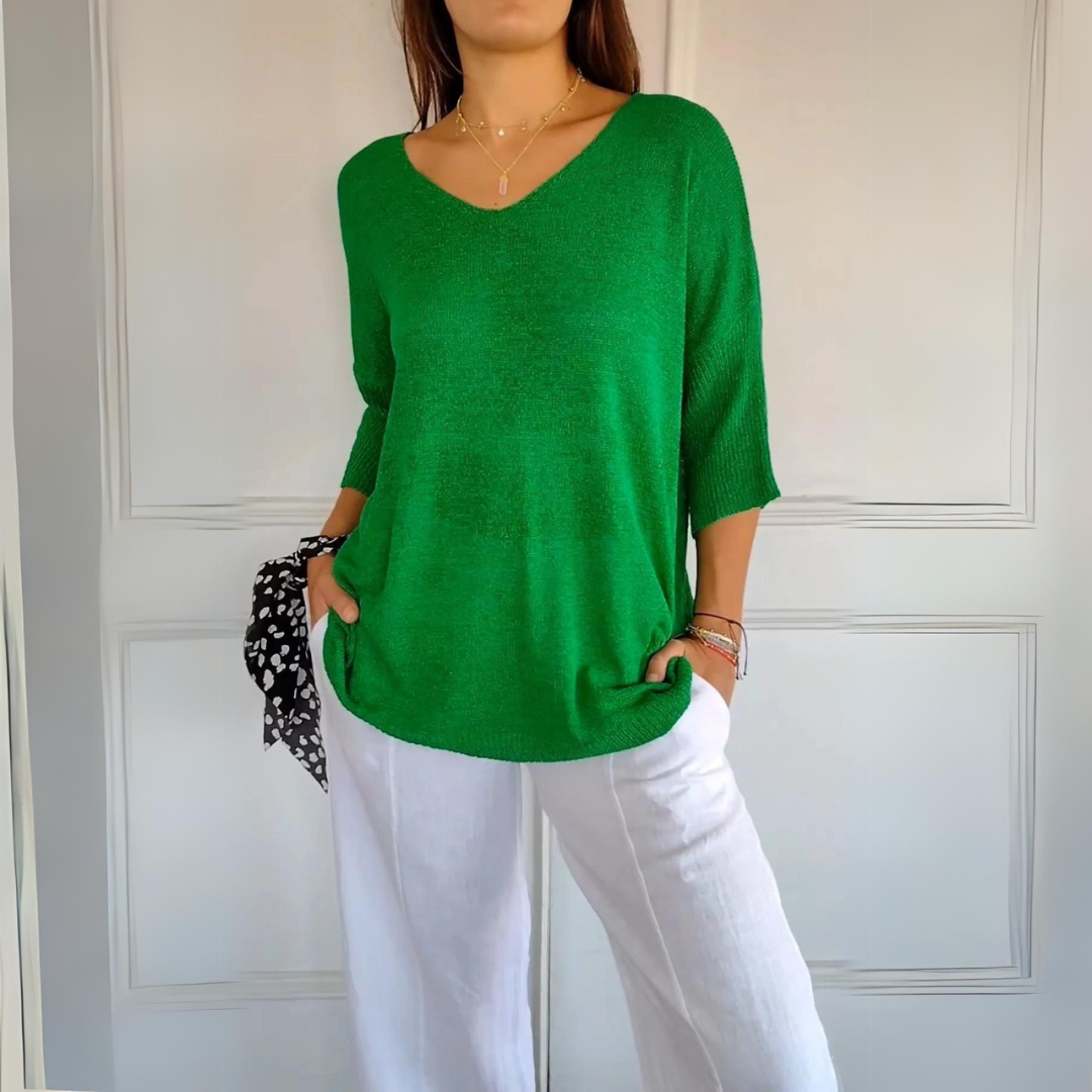 Marij | Jersey casual de mujer con cuello en V