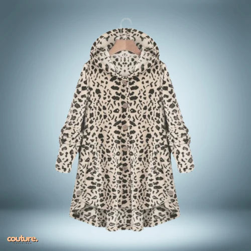 Chaqueta Teddy | con botones y capucha