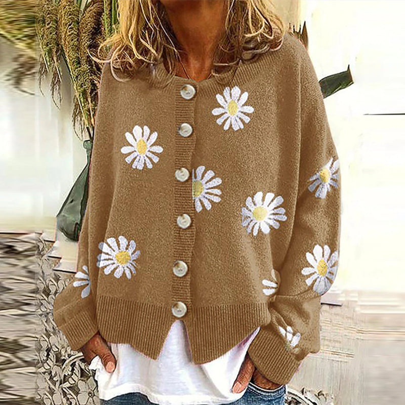 Jersey Yasmine | Jersey de punto con estampado floral
