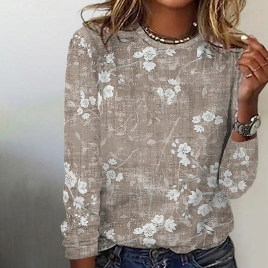 Jersey de mujer con estampado floral