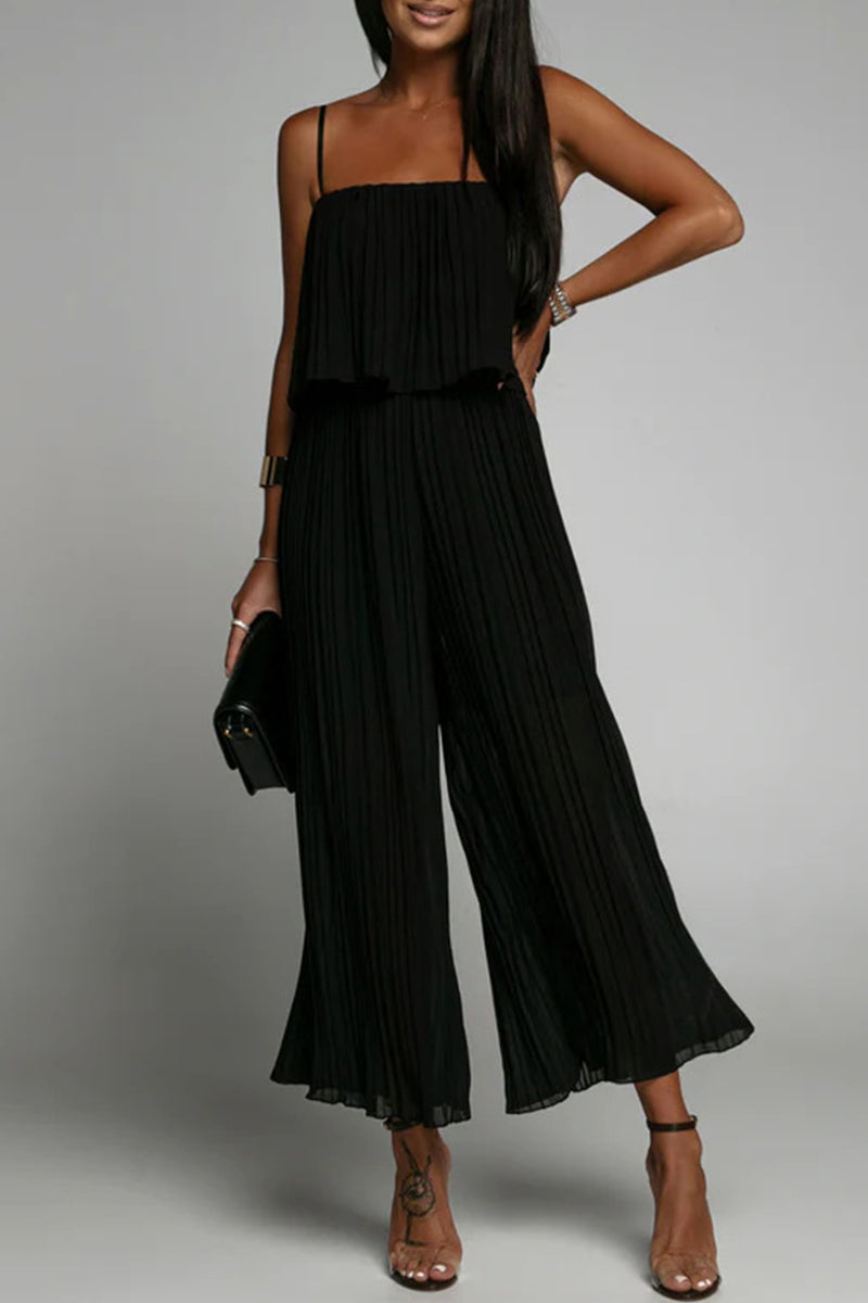 Casual simplicity monos ajustados sin tirantes (3 colores)
