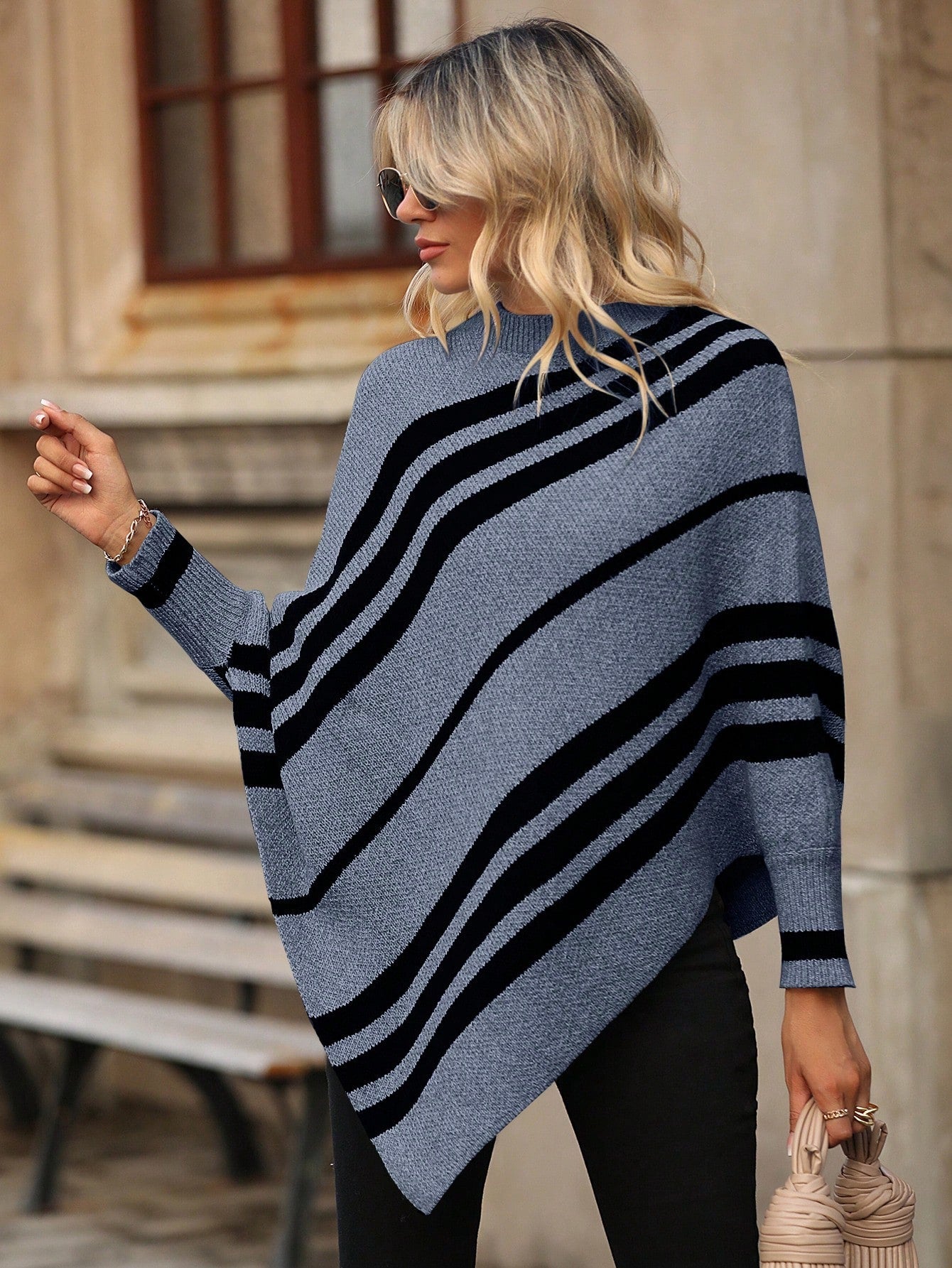 Jersey Zyla | Casual Asymmetric Sweater