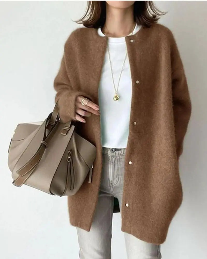 Kath | Cardigan De Lana Y Mohair