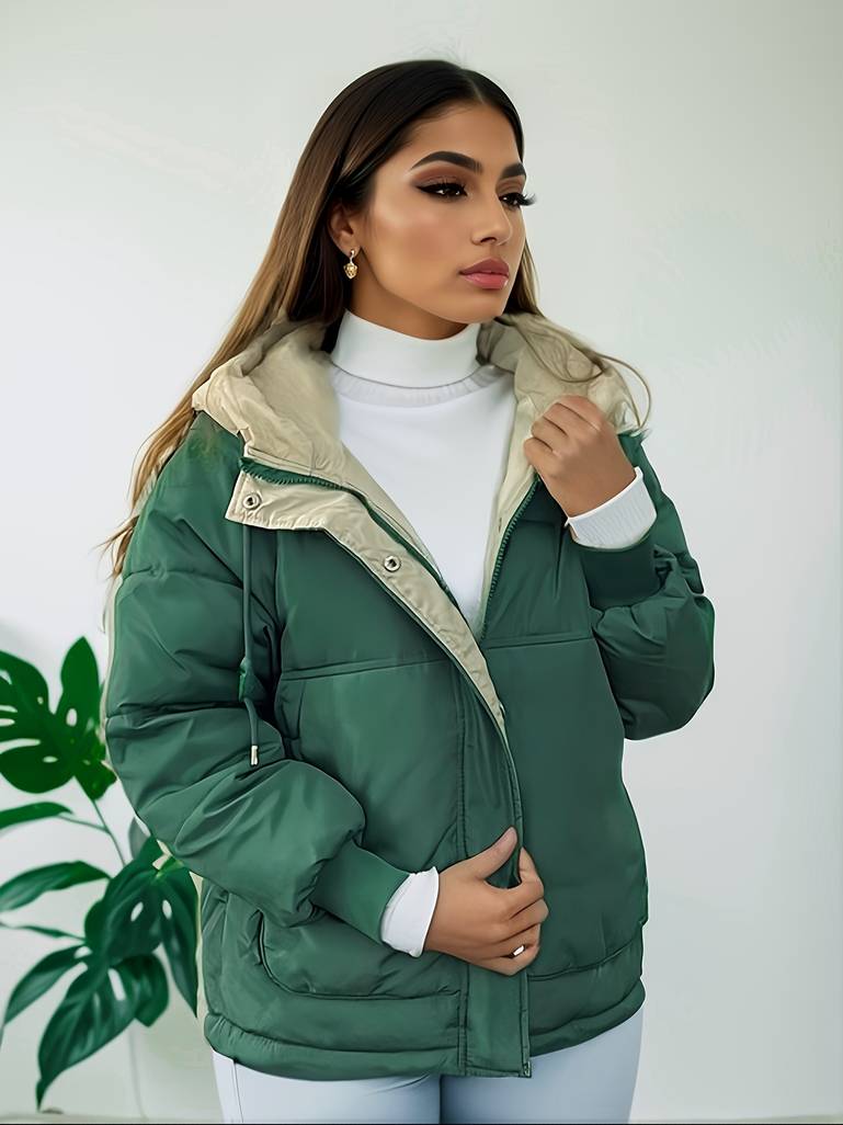 Chaqueta de abrigo de moda para mujer