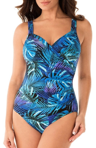 ByFey - Tankini con estampado floral