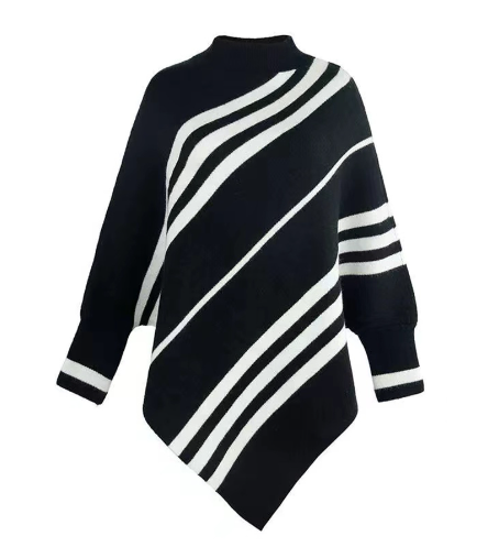 Jersey Zyla | Casual Asymmetric Sweater