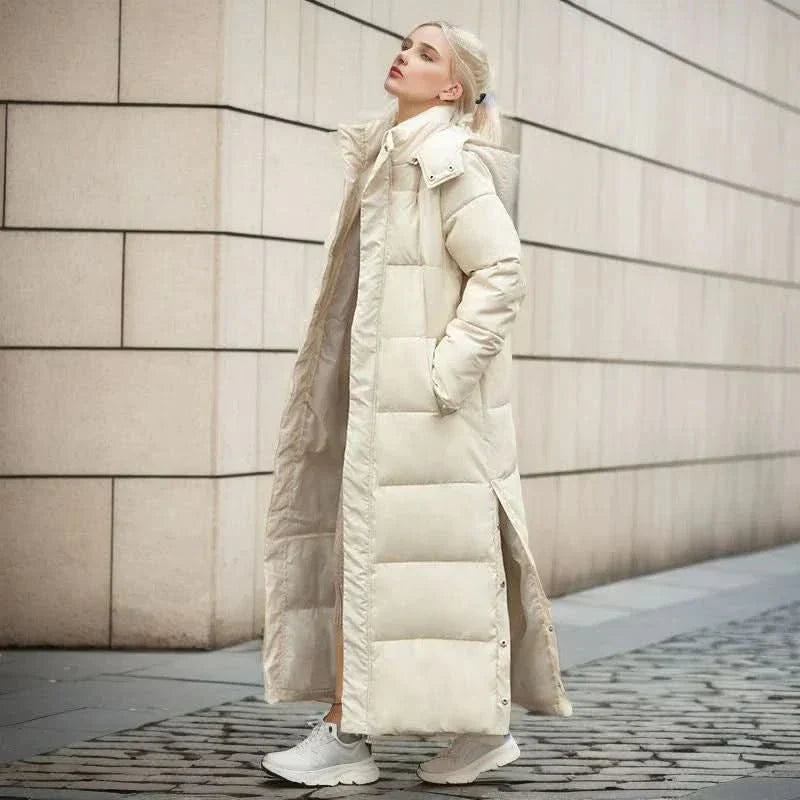 Estilo contemporáneo en una sofisticada chaqueta acolchada para mujer