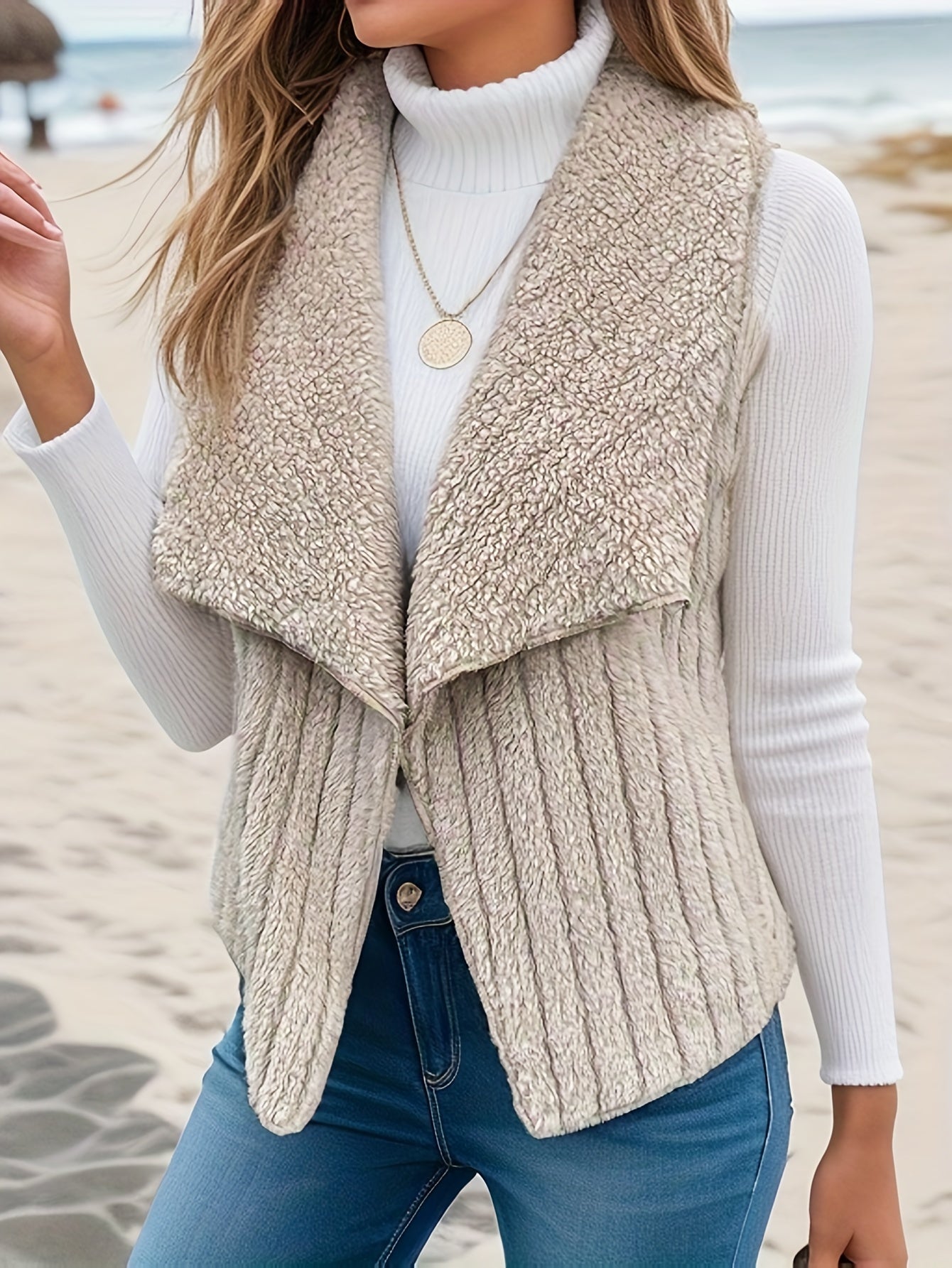 Camille - Chaleco de invierno acogedor y elegante para mujer