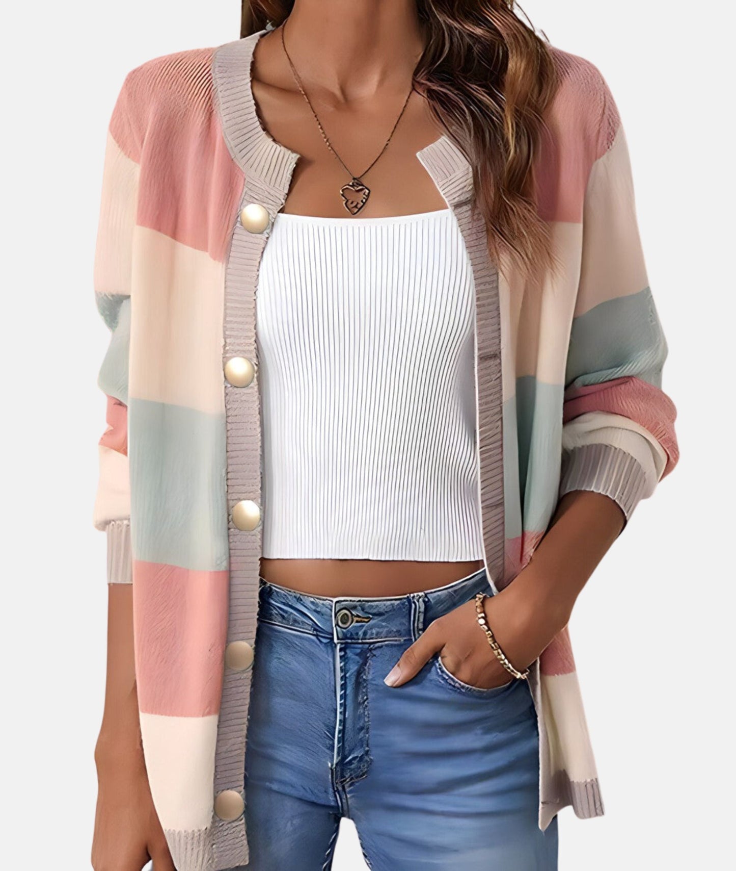 Ilse - Chaqueta de punto para mujer