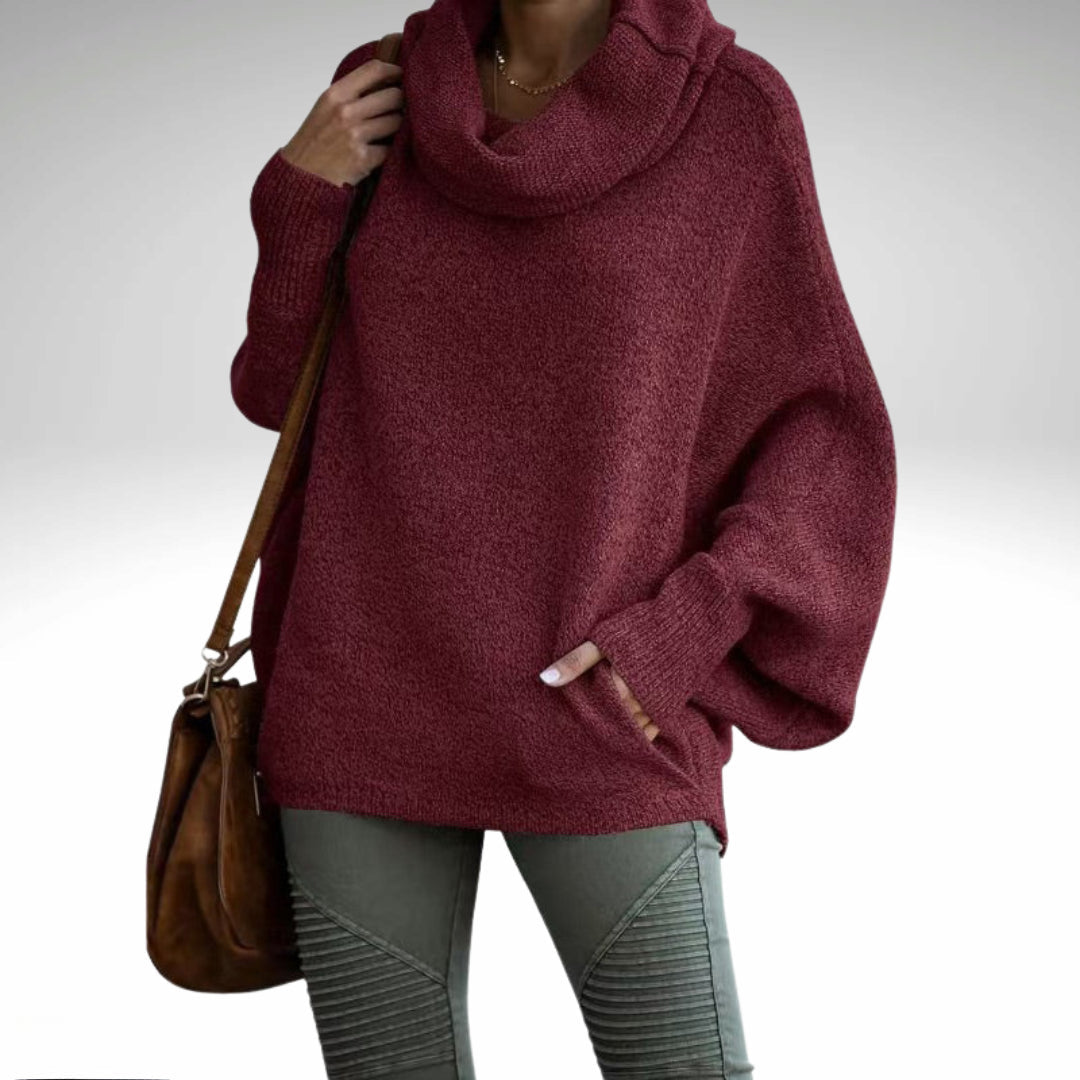 Jersey Alyssa | Jersey de cuello alto oversize