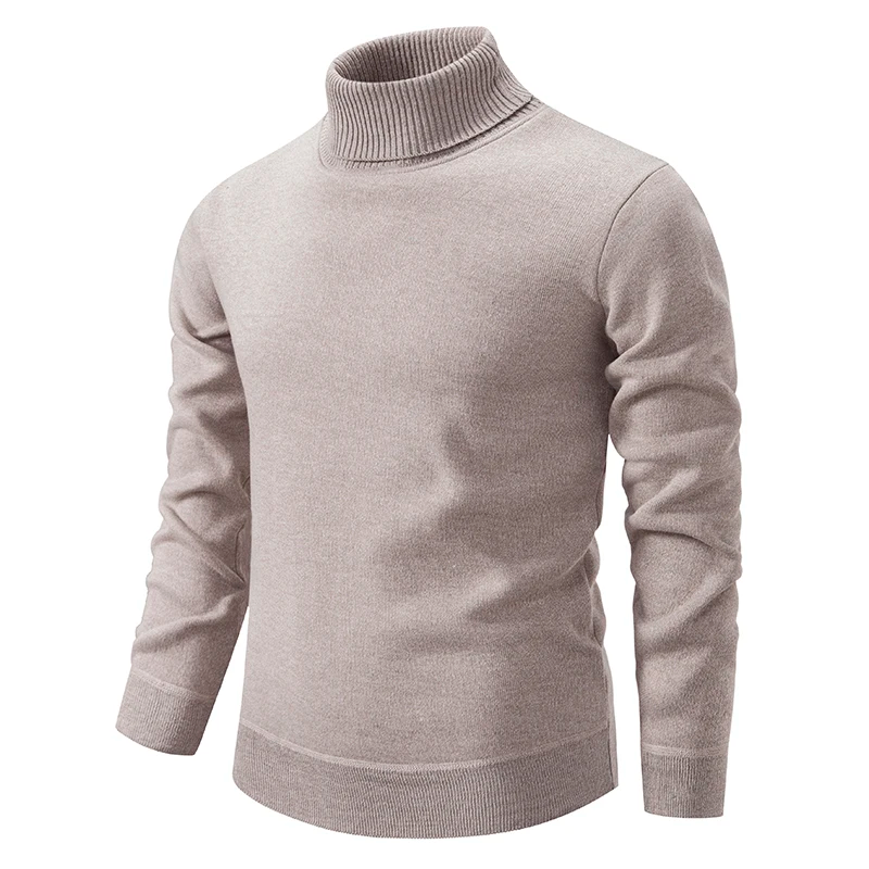 Lucciano Jersey de cuello alto 100% lana virgen
