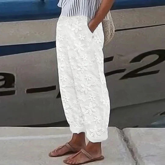 Pantalones lisos para mujer