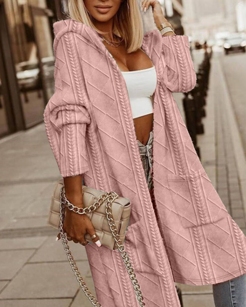 Florita - Chaqueta larga chic para mujer
