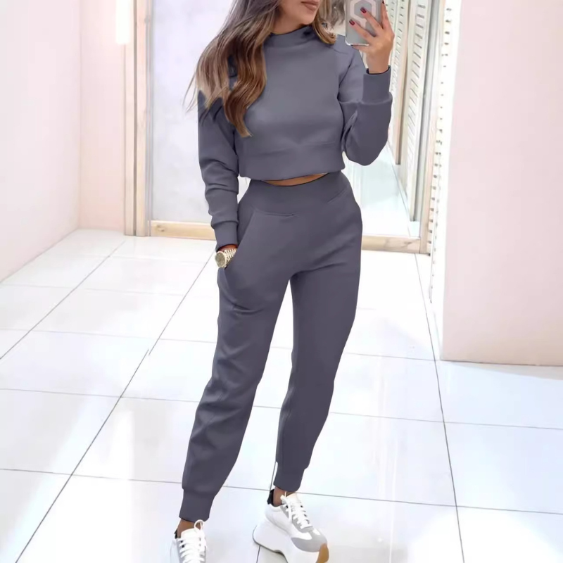 Conjunto de jersey y jogger Heidi-Mode
