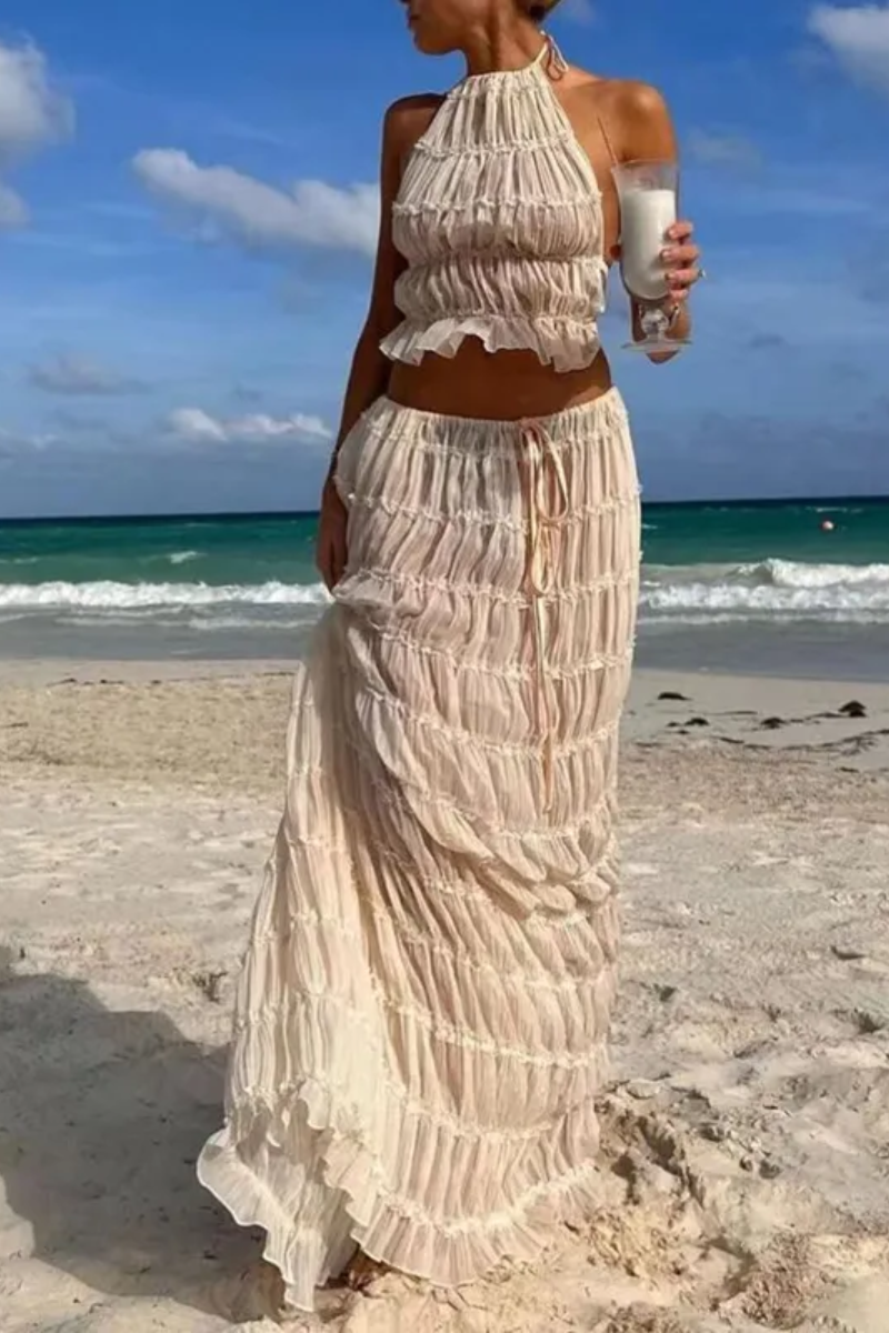 Sofia | Conjunto Halter de 2 piezas para mujer
