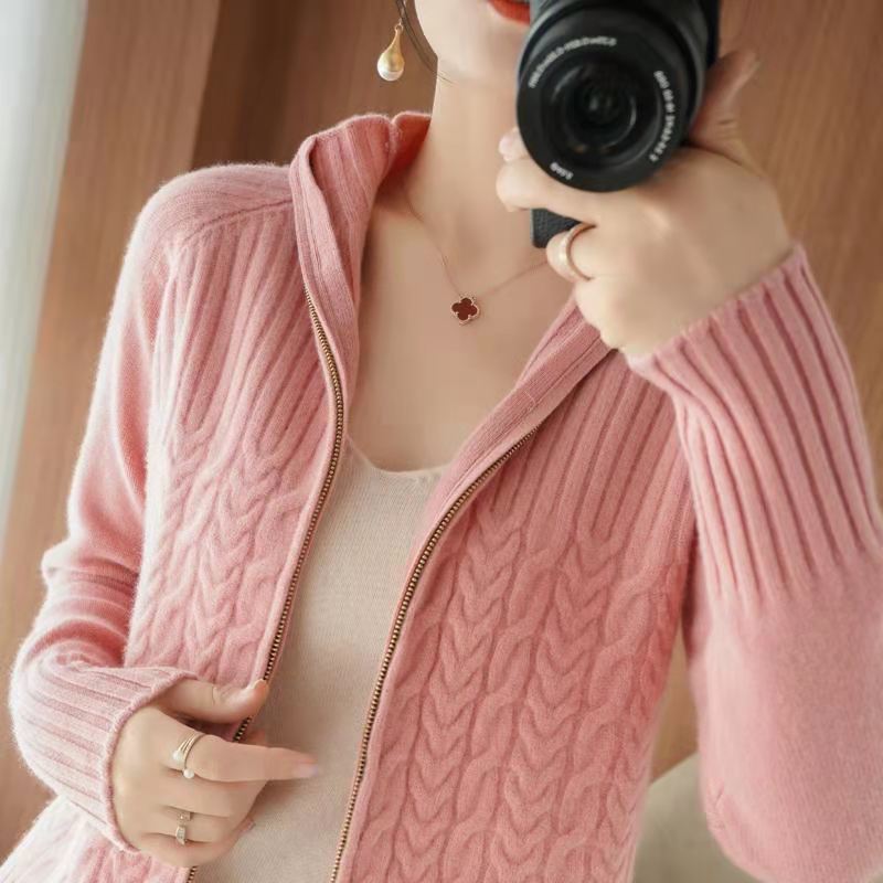 Leslie | Chaqueta de punto de cachemira