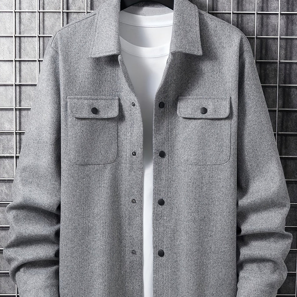 Elegante chaqueta para hombre con prácticos bolsillos