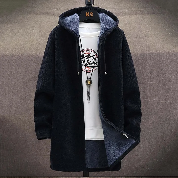 Elegante jersey de felpa para los días fríos