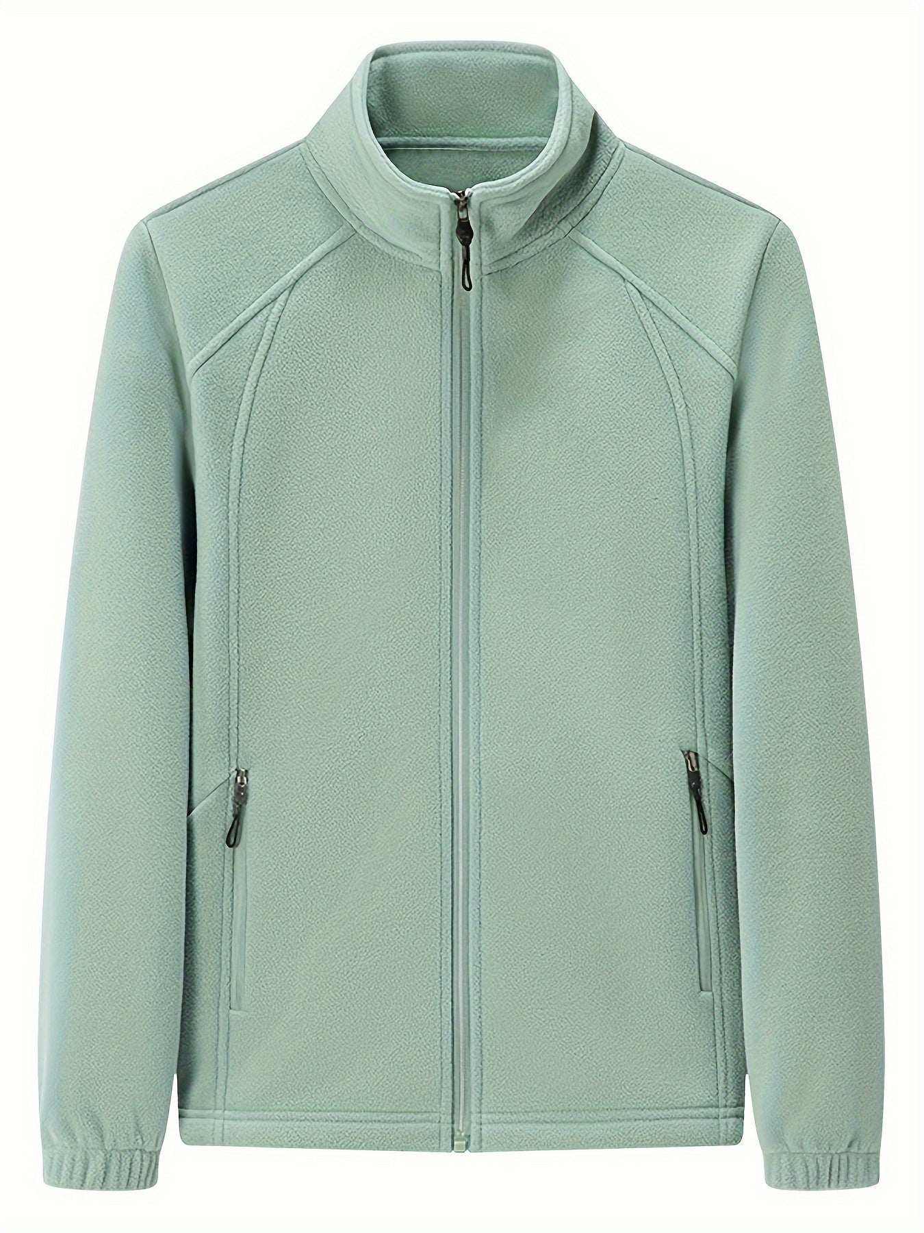 Nina | Chaqueta de felpa para mujer con cuello alto y manga larga