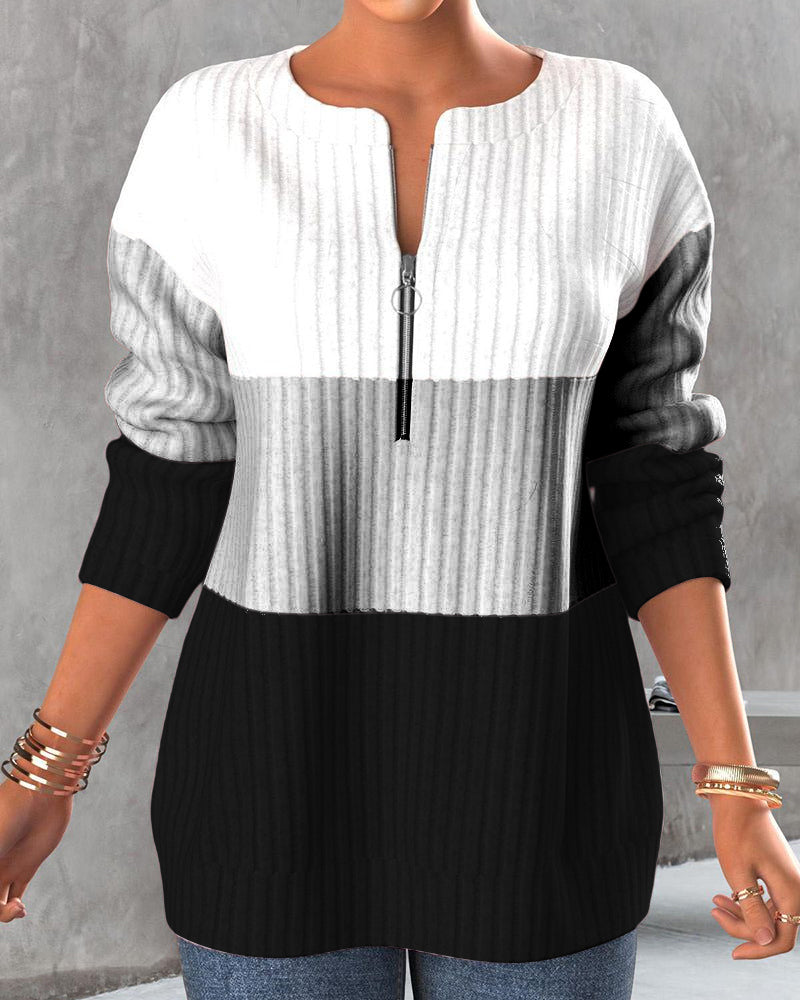 Ropa - Sasha™ jersey con cremallera
