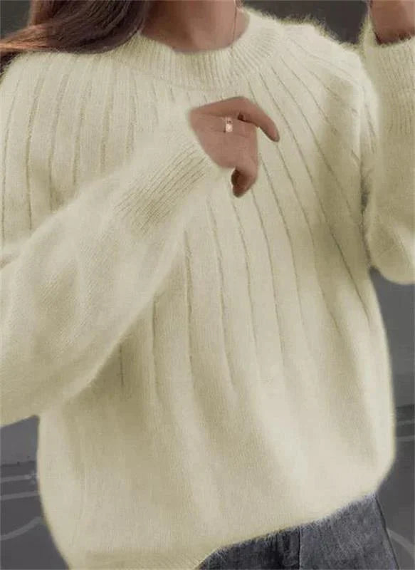 Suave jersey de punto para señora