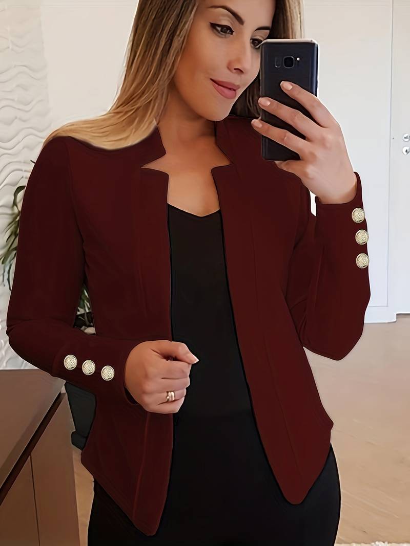 Emma | blazer informal de botones de manga larga