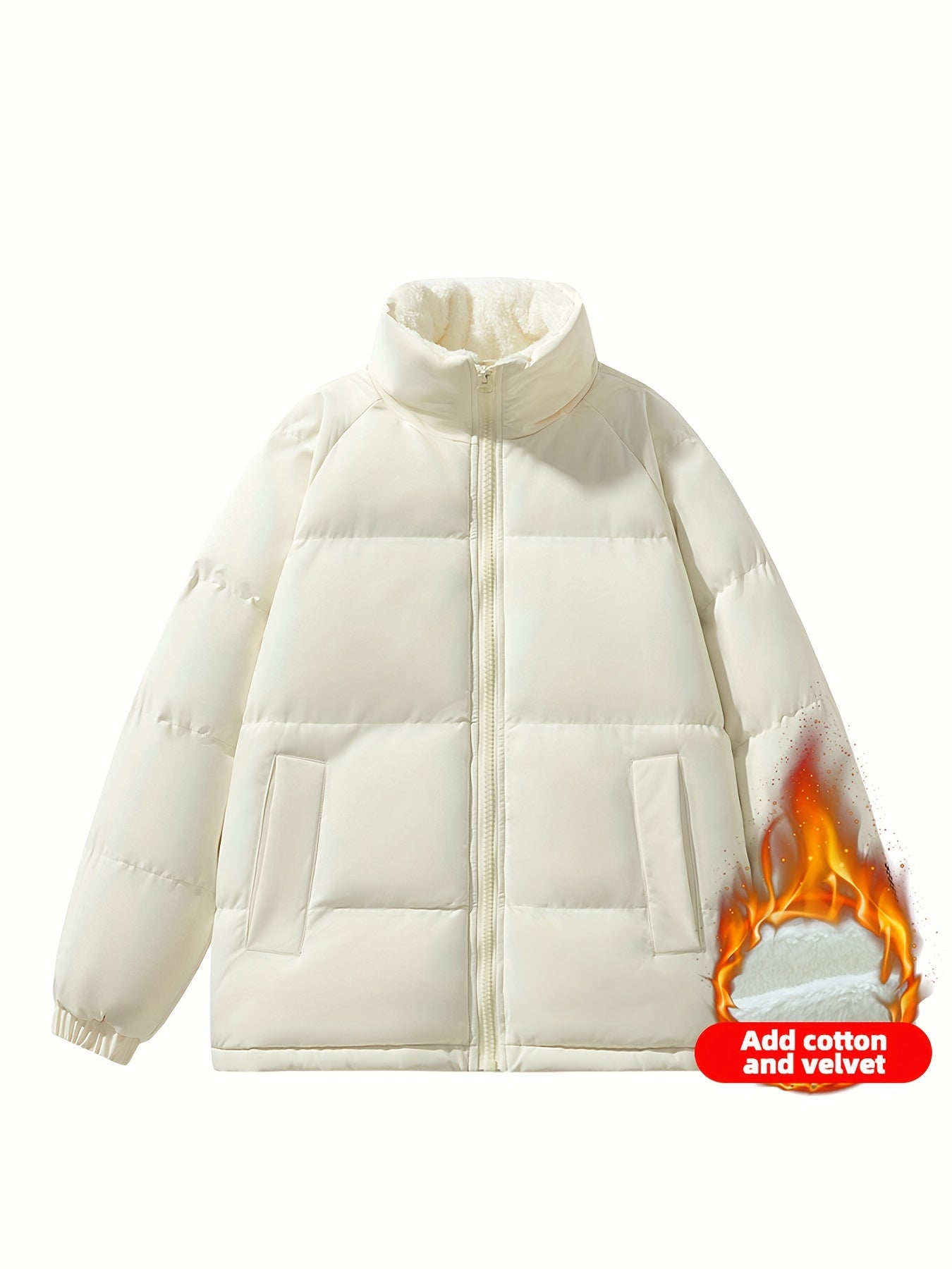 Chaqueta de invierno de forro polar para mujer | Perfecta para actividades al aire libre