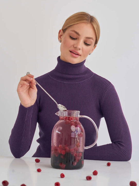 Jersey de cuello alto para mujer | Elegancia y esenciales de otoño
