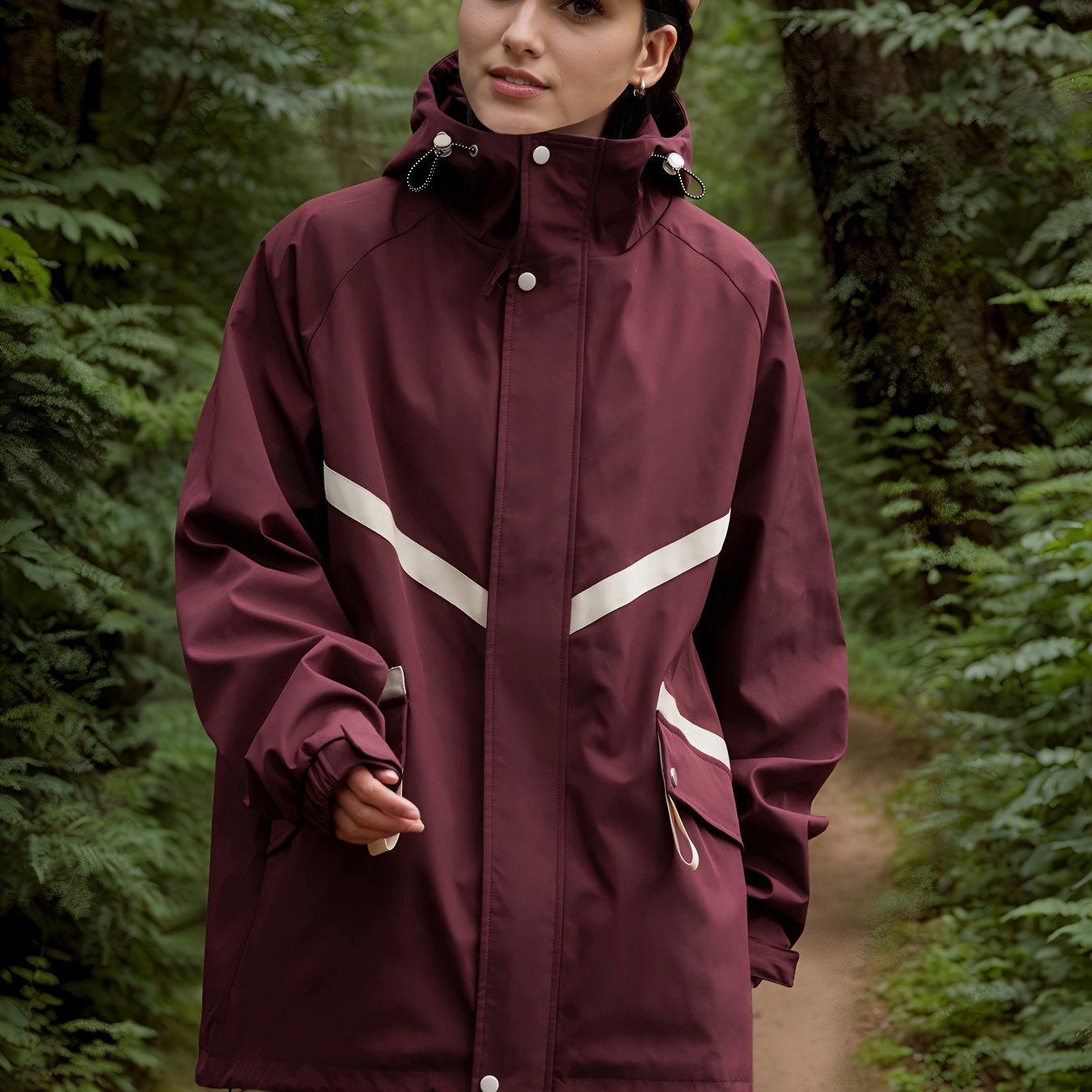 Lotte | Chaqueta impermeable ligera con capucha