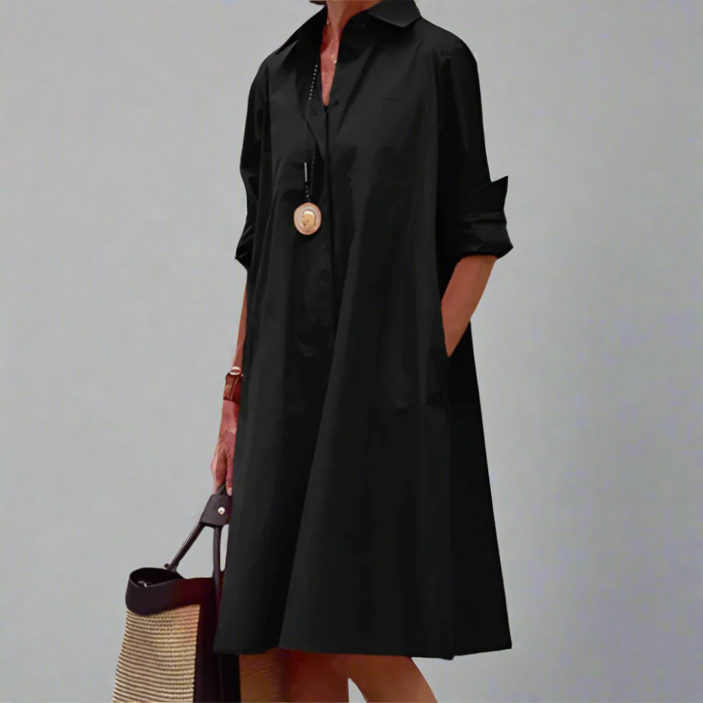 Vestido polo casual y elegante