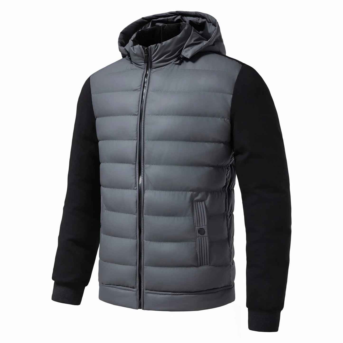 Luc | Abrigo de invierno informal con capucha para hombre