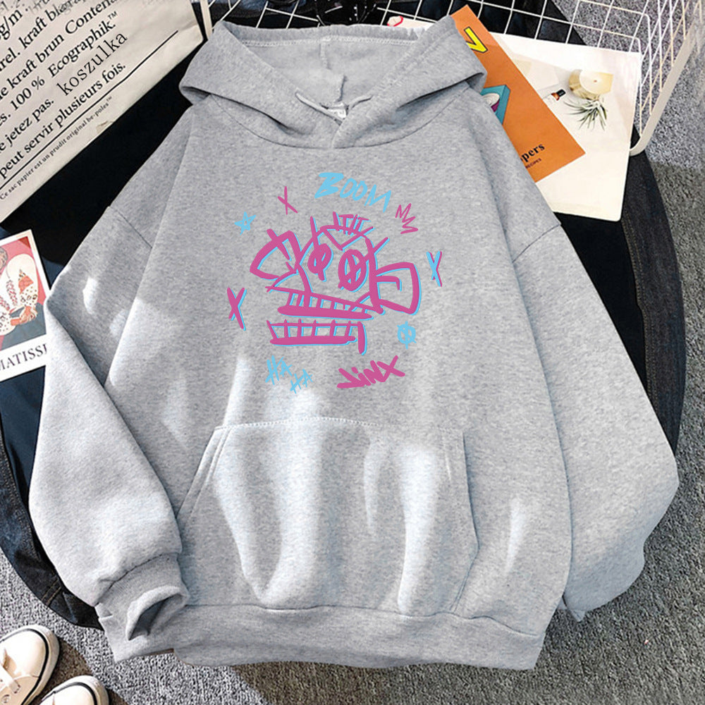 Heidi Mode | Arcane Sudadera con capucha Harajuku Style Jinx y Ekko