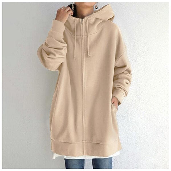 Sudadera con capucha y cremallera Alexia, Otoño/Invierno, Mujer