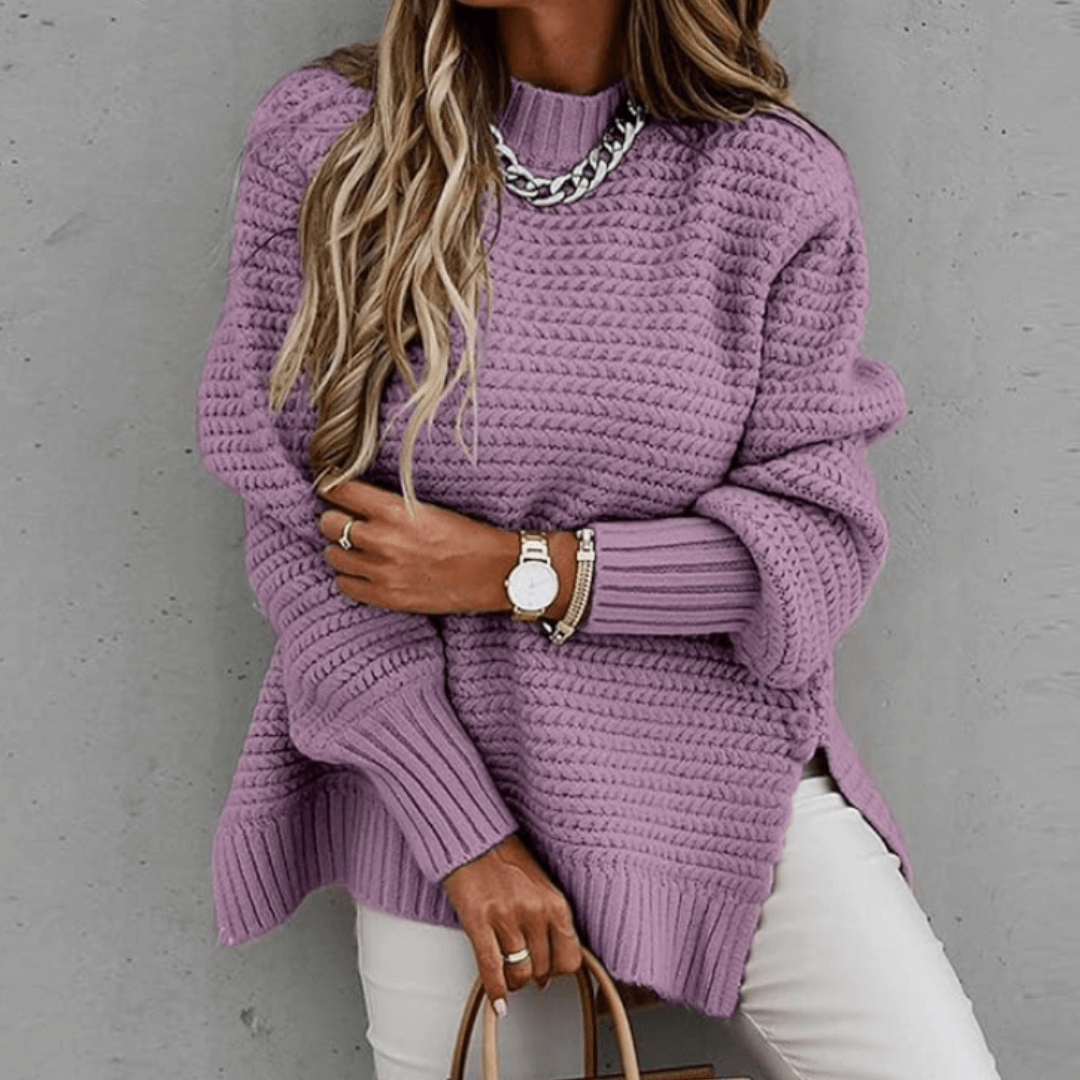 Hattie - moderno jersey de punto con recortes